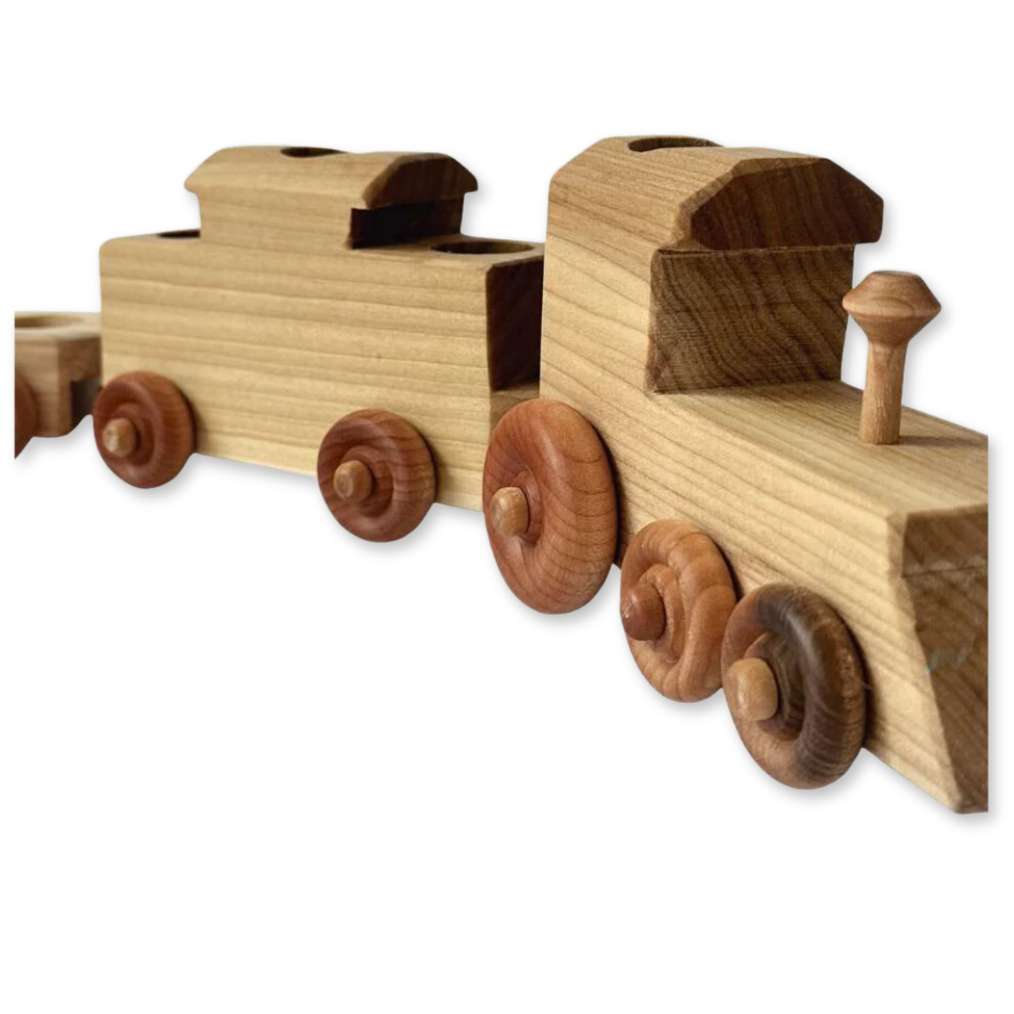 Wooden Train Complete Set