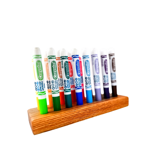 Wooden Marker Organizer