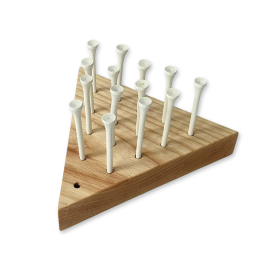 Wooden Golf Peg Game
