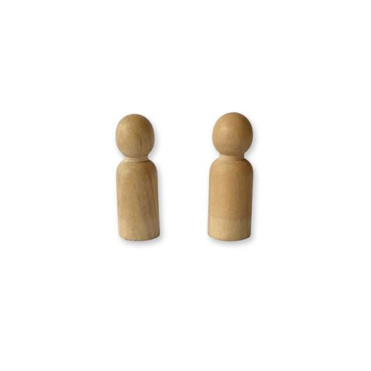 Wooden Peg People