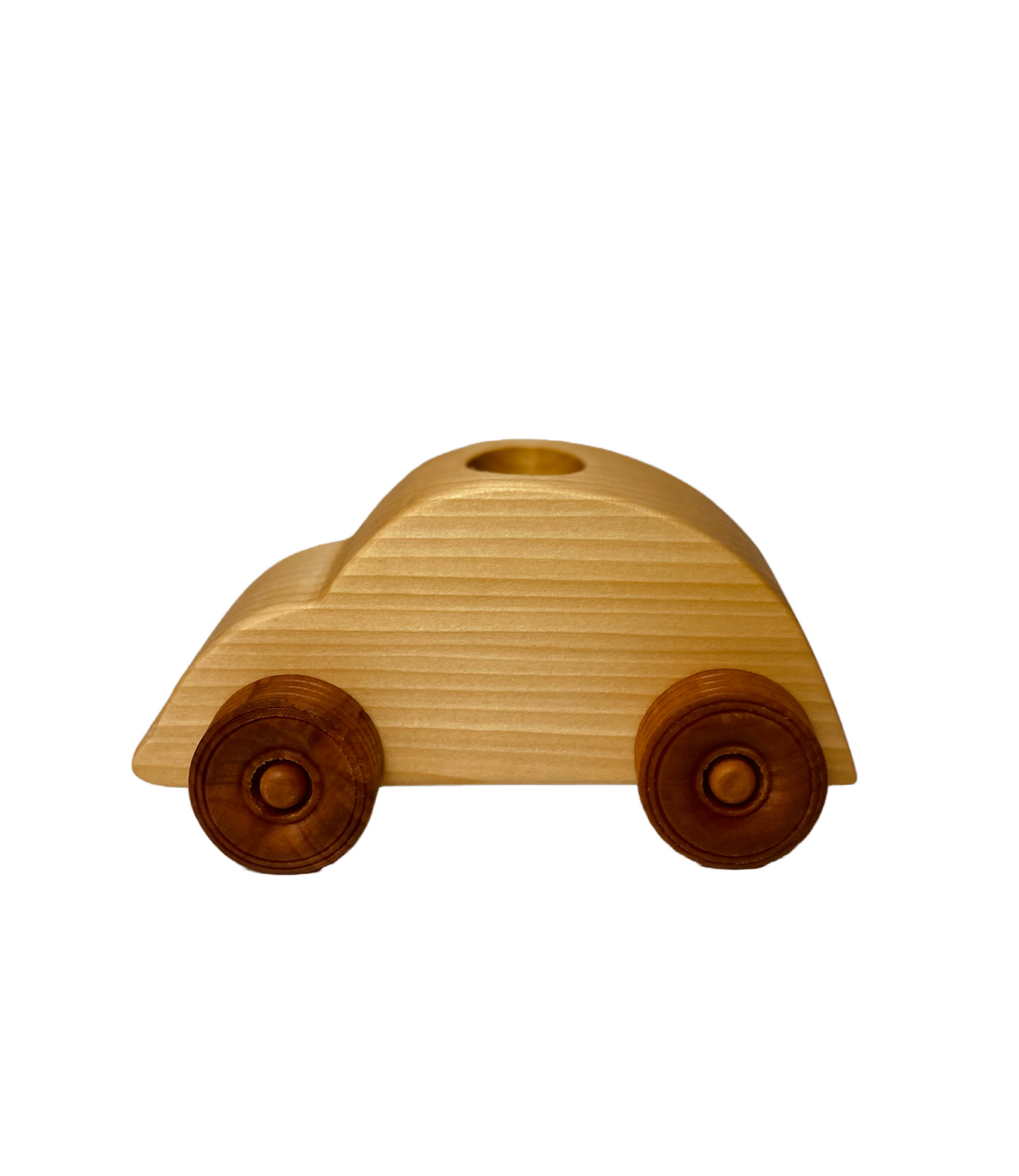 Wooden One-Person Car