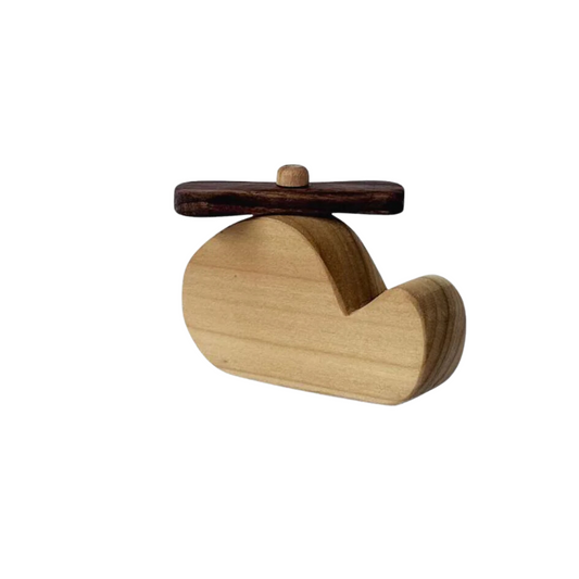 Mini Wooden Helicopter