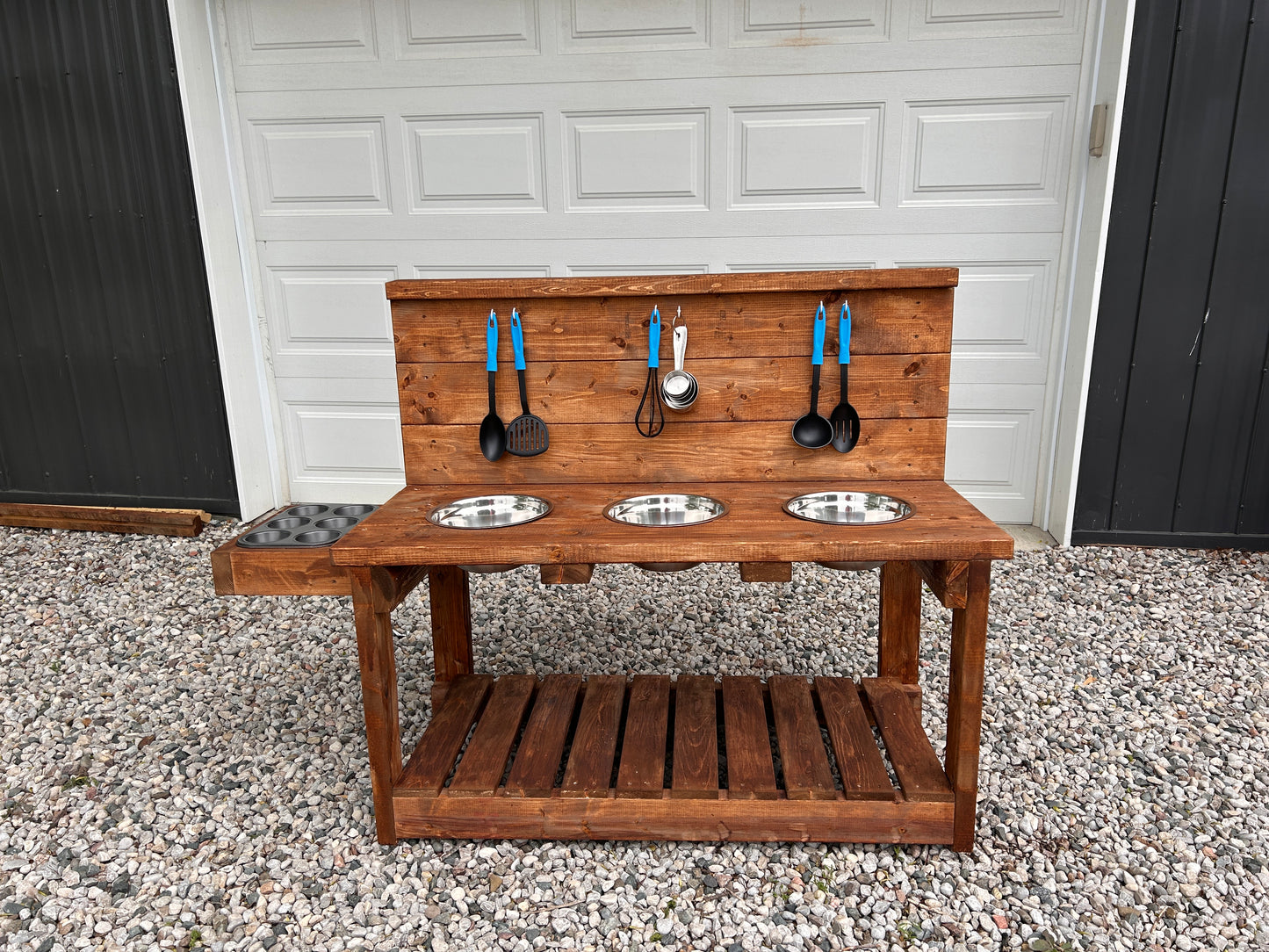 Large Mud Kitchen with Muffin Tin