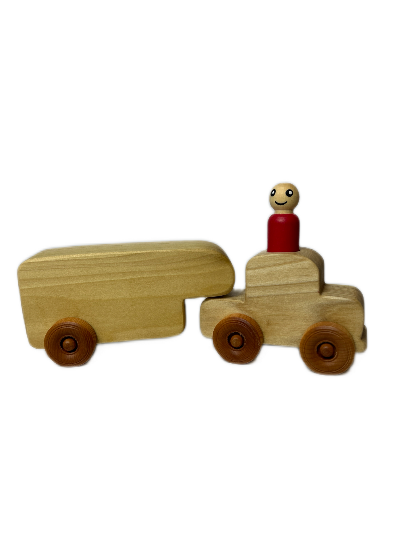 Wooden Transport Truck