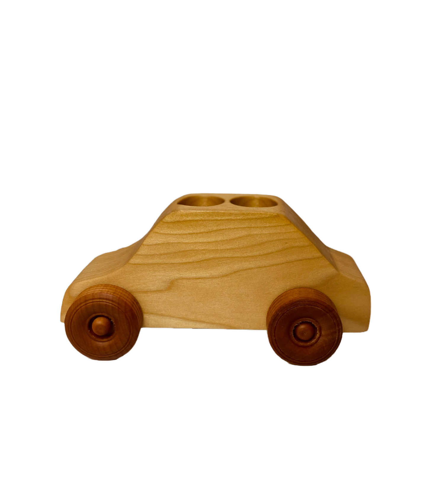 Wooden Two-Person Car